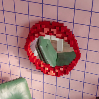 Seletti Specchio Pixel Mirror Mouth 46,6x50,5 cm