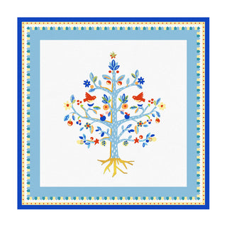 Baci Milano Mamma Mia Stain Resistant Placemat Tree of Life 38x38 cm
