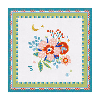 Baci Milano Mamma Mia Stain-Resistant Placemat Flower 38x38 cm