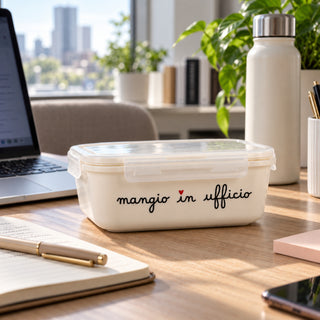 Simple Day Contenitore Per Alimenti Mangio in Ufficio 19x14 Cm