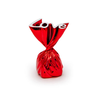 Sweet Gift Sculpture Sequences H25 cm Red