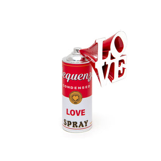 Escultura Love Spray Secuencias Al. 22 cm