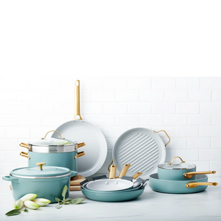 GreenPan Padova Casserole with Lid D18 cm Sky Blue