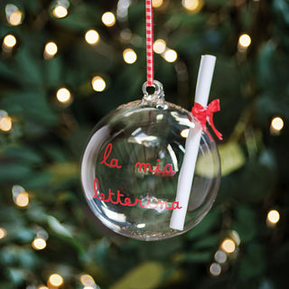 Simple Day Pallina di Natale La Mia Letterina 12 cm