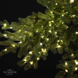 Le Gioie Pino McCallister Albero di Natale 240 cm Full PE con 5600 Rice Led