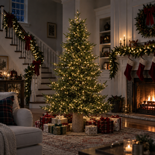 Le Gioie Pino McCallister Albero di Natale 210 cm Full PE con 4000 Rice Led