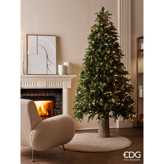 EDG Enzo de Gasperi Merano Pine Christmas Tree 240 cm Natural with 700 led lights