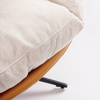 Andrea Bizzotto Adinda Drehsessel aus Leder