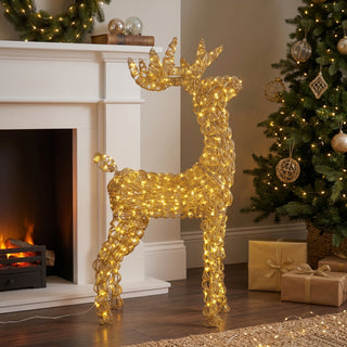Andrea Bizzotto Decoro Renna Zoe 600 Microled H80 cm