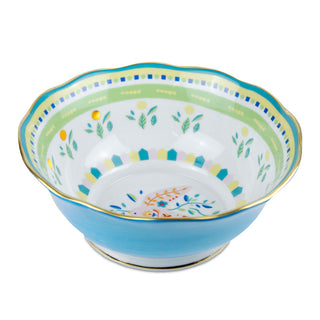 Baci Milano Mamma Mia Bird Salad Bowl D26 cm in Porcelain