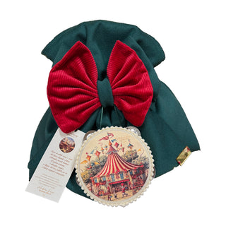 Madame Fioccò Fiocco Natalizio Sacco delle Dolcezze con Tamburo Circus