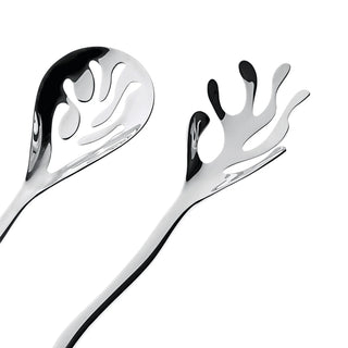 Alessi Mediterranean Salad Cutlery in Steel