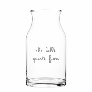 Simple Day Vaso Che Belli Questi Fiori in Vetro D19xH34 cm
