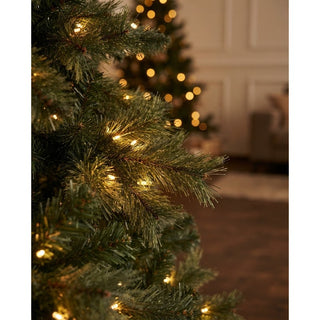 Fiori di Lena Albero di Natale St Moritz cm 4000 Mini Led H210 D145 cm