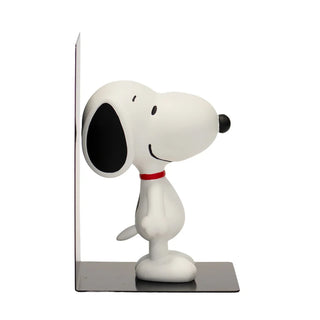 Blogo Design Fermalibro Snoopy in Resina Bianco