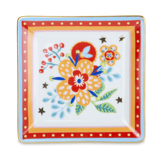 Baci Milano Mamma Mia Mini Pocket Tray in Porcelain 15x15 cm