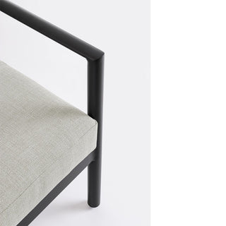 Andrea Bizzotto Salotto da Esterni Sirius Vapor in Alluminio Antracite