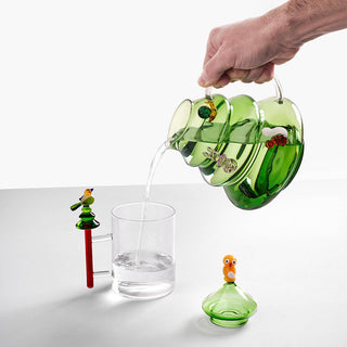 Ichendorf Milano Rabbit and Christmas Tree Mug in Borosilicate Glass