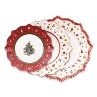 Villeroy &amp; Boch Toy's Delight Vajilla navideña 18 piezas de porcelana