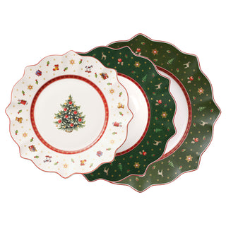 Villeroy &amp; Boch Toy's Delight 18-teiliges Weihnachts-Porzellan-Geschirrset