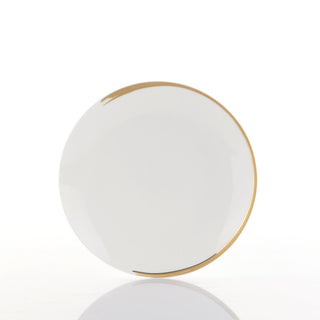 Weissestal 18-teiliges Vintage Gold Shiro Weihnachtsgeschirr-Set aus Porzellan