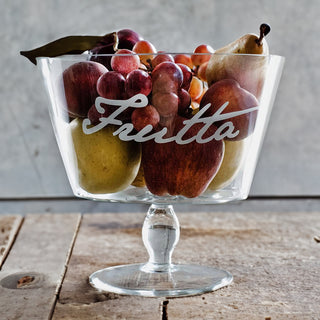 Simple Day Glass Fruit Container Stand D26,5 cm
