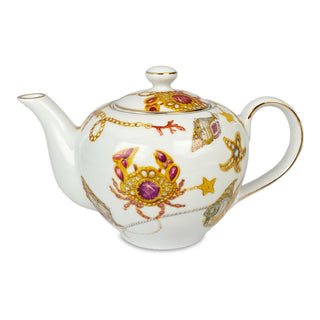 Baci Milano Portofino Porcelain Teapot