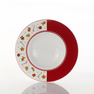 Weissestal Christmas Table Service 18 Pieces Sweet Porcelain