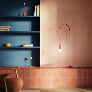 Zafferano Lampada da Tavolo Filo H113,6 cm Nero Opaco