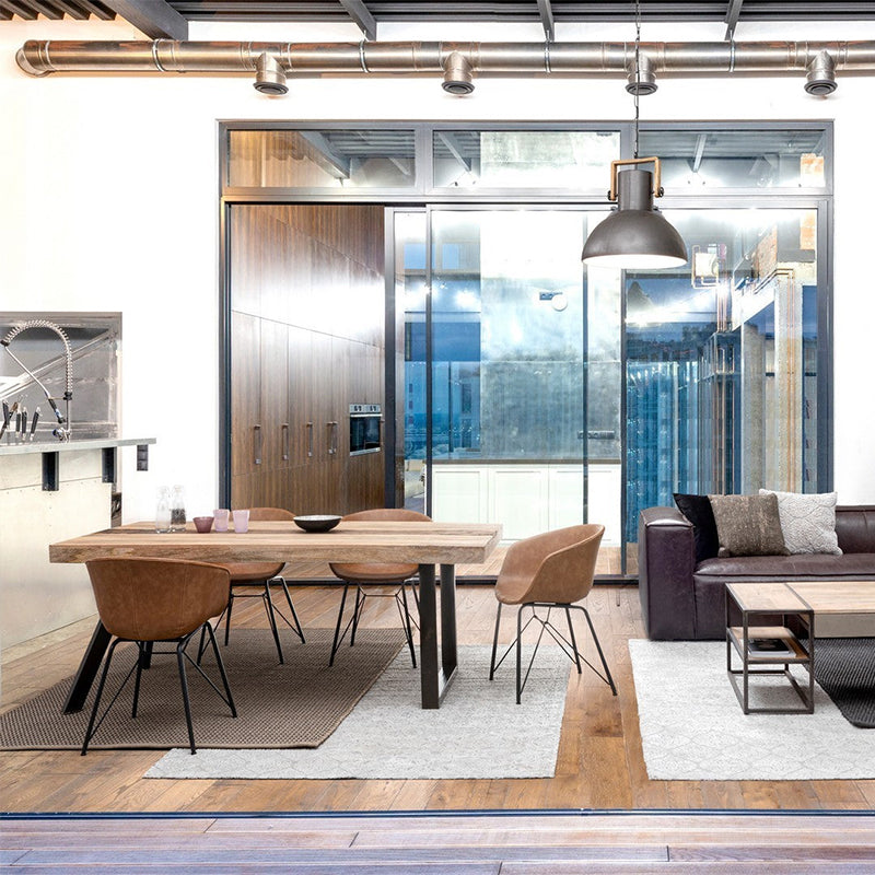 Andrea Bizzotto Tavolo Manchester in legno di Mango 160x90 cm