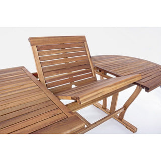 Andrea Bizzotto Noemi ausziehbarer Tisch, 180–240 x 100 cm, Akazienholz