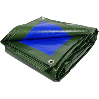 Telo impermeabile da Esterno Occhiellato In Polietilene Rinforzato Antistrappo 180gr/m² 5x4 mt