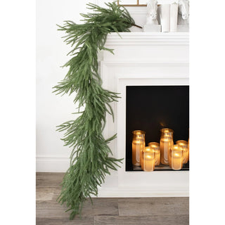 Girlande aus Kiefernholz Patrick total PE von Salvatore Izzo 150 cm