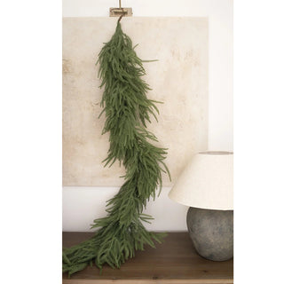 Girlande aus Kiefernholz Patrick total PE von Salvatore Izzo 270 cm