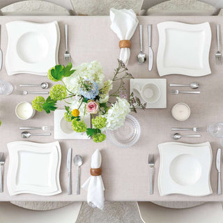 Villeroy & Boch Servizio Tavola 18 Pezzi New Wave in Porcellana Bianca
