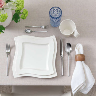 Villeroy & Boch Servizio Tavola 18 Pezzi New Wave in Porcellana Bianca