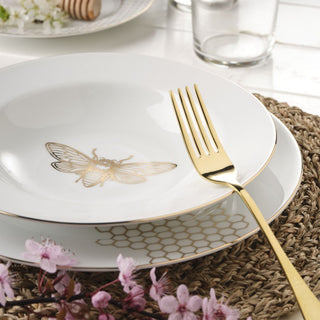 Weissestal Servizio Tavola Natalizio 18 pezzi Hive in Porcellana by Salvatore Izzo