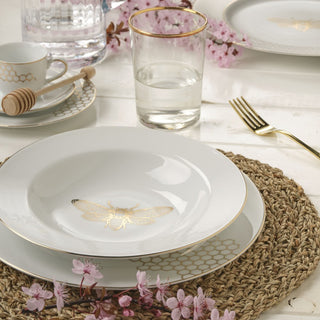 Weissestal Servizio Tavola Natalizio 18 pezzi Hive in Porcellana by Salvatore Izzo