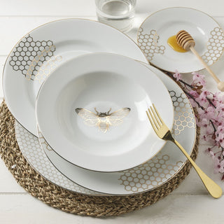 Weissestal Servizio Tavola Natalizio 18 pezzi Hive in Porcellana by Salvatore Izzo