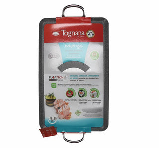Double Tognana Grill with 2 handles 48x30 cm Mythos