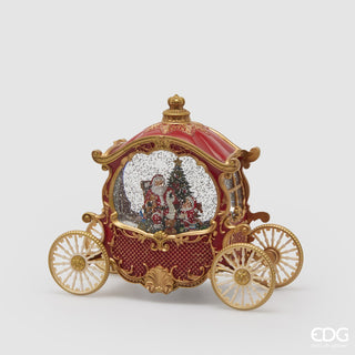 EDG Enzo de Gasperi Decoro Carrozza con Musica e Led 23X26 cm