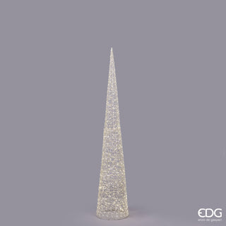 EDG Enzo De Gasperi Albero Led Pearls Cono 960 Microled H180 D34 cm
