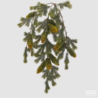 EDG Enzo De Gasperi Kiefernzweige mit Kiefernzapfen H64 cm