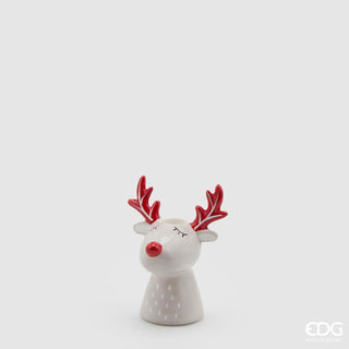 EDG Enzo De Gasperi Weihnachtskerzenhalter Rentier H9 cm