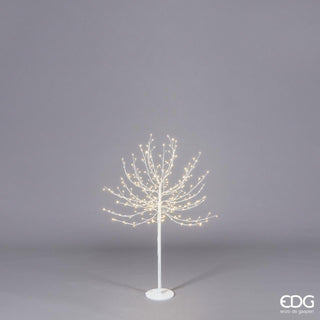 EDG Enzo De Gasperi Buchenbaum mit 300 Mini-LEDs, Sockel H1120 cm, Weiß