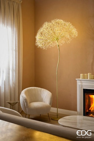 EDG Enzo De Gasperi Decoro Tarassaco Rich 240 Microled H90 D20 cm Oro