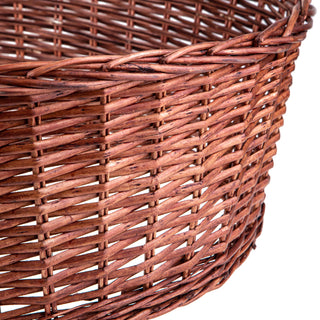 Bianchi Dino Base per Albero di Natale Rattan D72 Cm Marrone