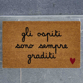 Simple Day Doormat Guests Are Always Welcome 75x45 cm