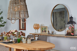 EDG Enzo De Gasperi Lanterna Quadrata con Cupola H76 cm Nero