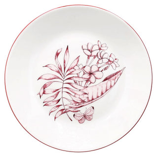 Tognana Servizio di Piatti Atollo Colibrì 18 pezzi in Porcellana